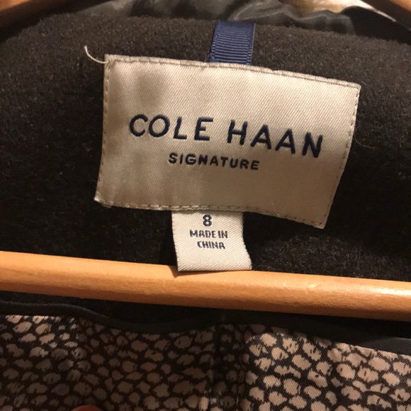Cole Haan signature army green jacket - Picture 4 of 5